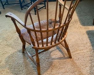 Barnard & Simonds Co. Solid wood chair 22in x 27in x 38in HxWxD