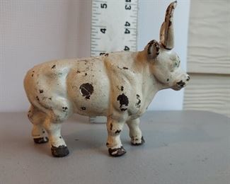 Cast Iron Bull Still Bank $50