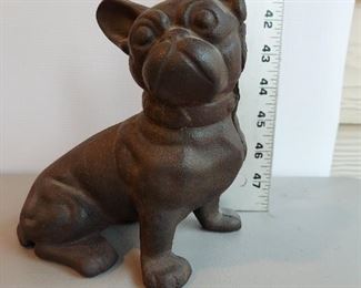 Dog Cast Iron Still Bank $50