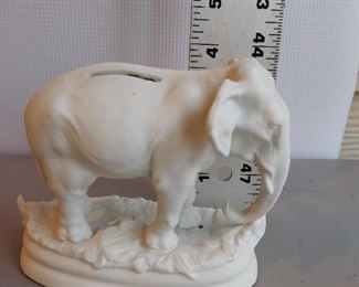 Ceramic Elephant bank $25