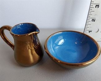 Lusterware Mini Pitcher/Wash Basin $8