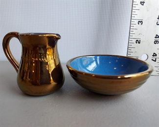 Lusterware Mini Pitcher/Wash Basin $8