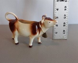 Stamped Full Bee Goebel Cow pitcher $10