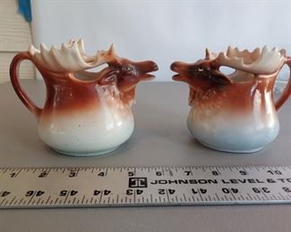 Moose pitchers Made in Austria Pair for $28