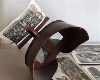 Stereograph with 22 cards $85