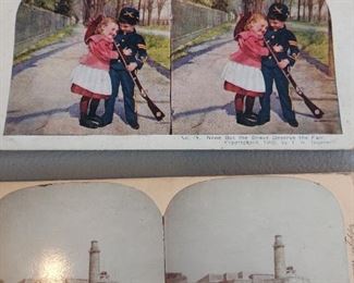 Stereograph cards
