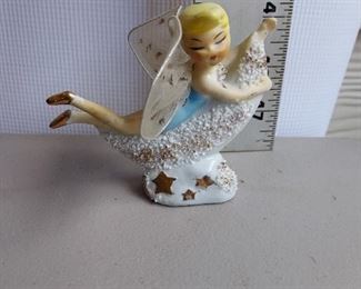 VINTAGE RARE 50S JAPAN CERAMIC DISNEY TINKERBELL PIXIE FIGURINE MOON STARS
$6