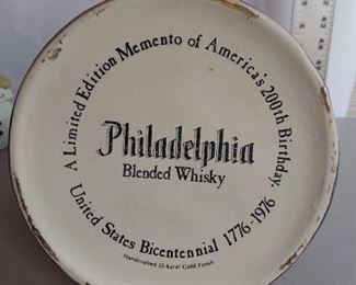 Philadelphia Heritage Whiskey 1976 Bicentennial Decanter Liberty Bell 22k EMPTY
$15