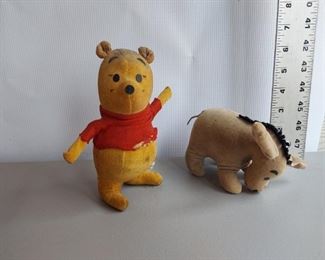 vintage Winnie-the-Pooh and Eeyore
Pair - $40