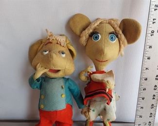 Vintage Topo Gigio & Rosie Rosy Maria Perego Mouse Toy Doll Felt Lenci Italy
$100 for both 