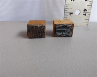 2 small stamps
$3