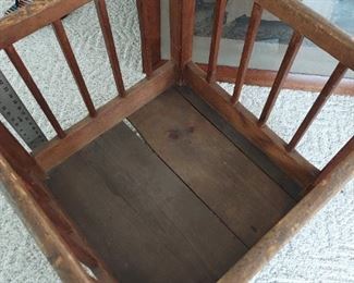 Antique primitive play pen $125