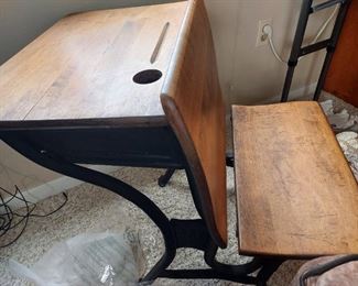 Vintage School Desk $75