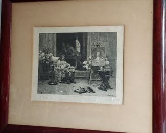 JG Vibert 1875 print $50