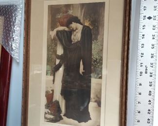 Frederic Leighton Reinthal Newman Print of Lachrymae $55