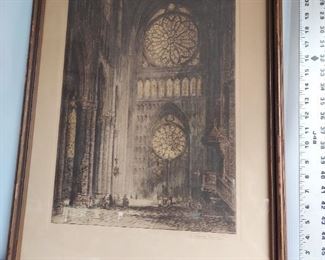 Cathedral Rose Brewer reprint by Campbell $75