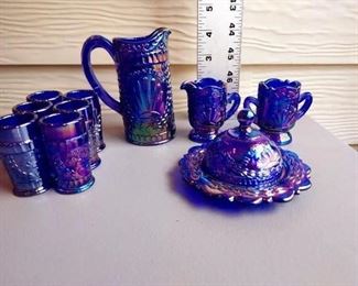 11 Item (12 Piece) Miniature Carnival Ware Set $36