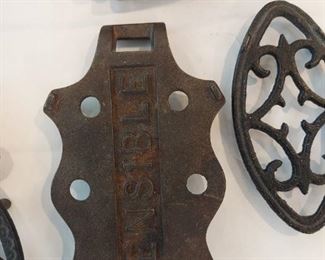 Mini Sad Iron (Trivet) Lot 10:  $35