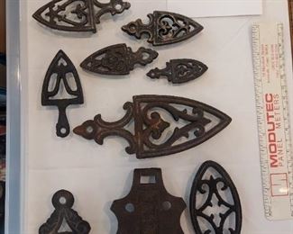 Mini Sad Iron (Trivet) Lot 10:  $35