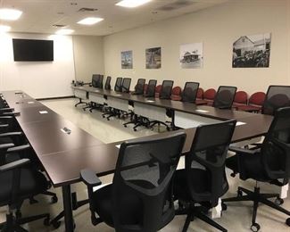 Safety training Tables/Chairs/TV's