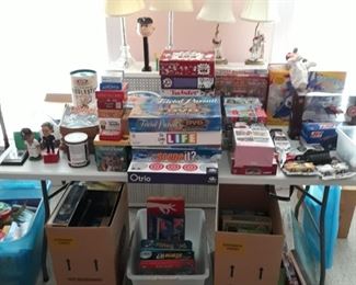 Boardgames, puzzles and more