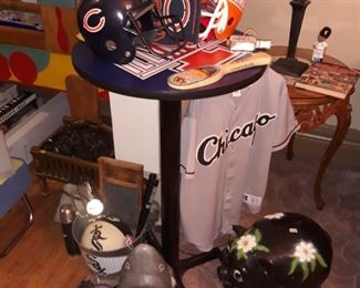 Sports  collectibles,  Chicago White Sox,  Bears and Illini