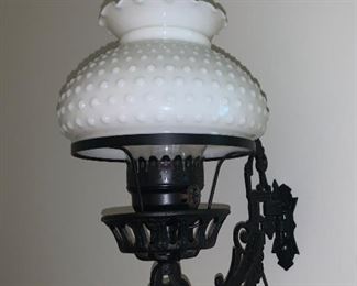 Wall Lamp Milk Glass Shade