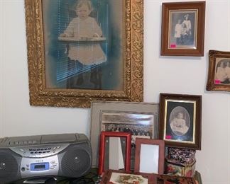 Old Scrapbooks Cd Player, Antique Photos