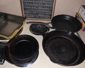 Cast Iron Pans