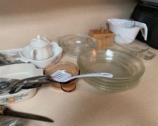 Pyrex and Corning Ware