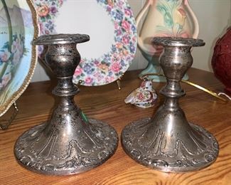 Gorham Chantilly Candle Holders