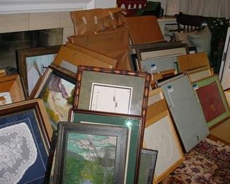 a portion of the artwork