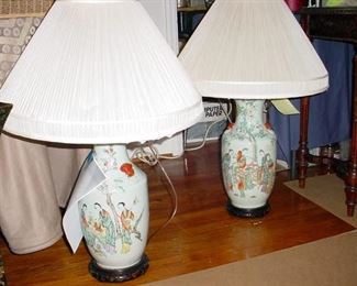 Vintage Chinese lamps