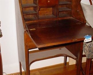 Incredible small antique secretary