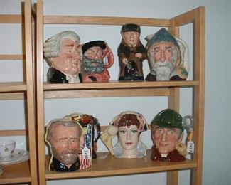 Royal Doulton face mugs