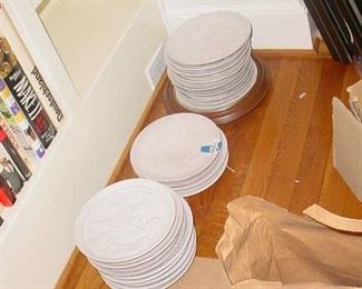 Frankhoma Christmas plates