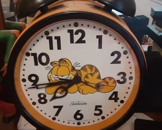 Super sized Garfield Alarm clock!