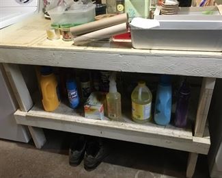 Sturdy Homemade (good thing) Utility Shelves