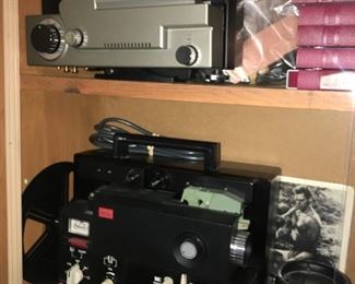 Vintage and "Newer" Film Projectors