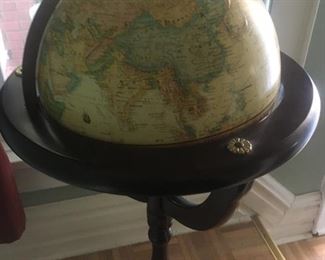 Studious Earth Globe and Rotating Stand