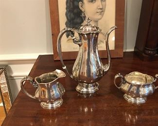 Sterling Coffee Set 3 pieces