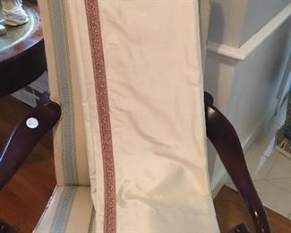 6 panels custom drapes. Many more sets.