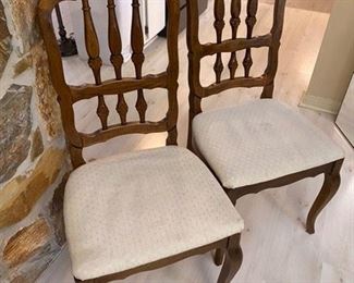 9.  4 dining chairs   $95