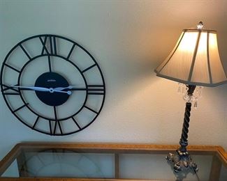37a. Modern wall clock  $    20                                                                           37b. Table Lamp  $20     