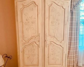 Ethan Allen Estelle hand painted armoire
