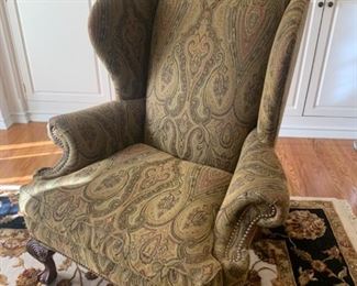 Ethan Allen Giles Wingback Chair