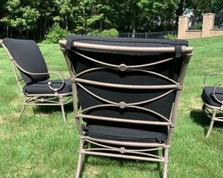 Brown Jordan Wrought Iron Five Piece set 2/3