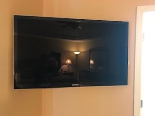 46" Samsung LED Flat Screen TV - wall mount not included $75.00