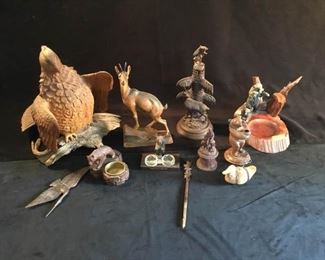 Carved Animal Figures