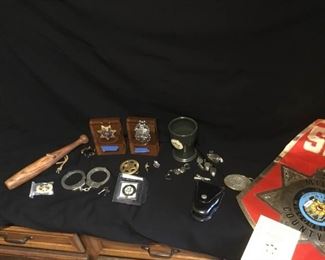 County Sheriff Memoribilia Lot